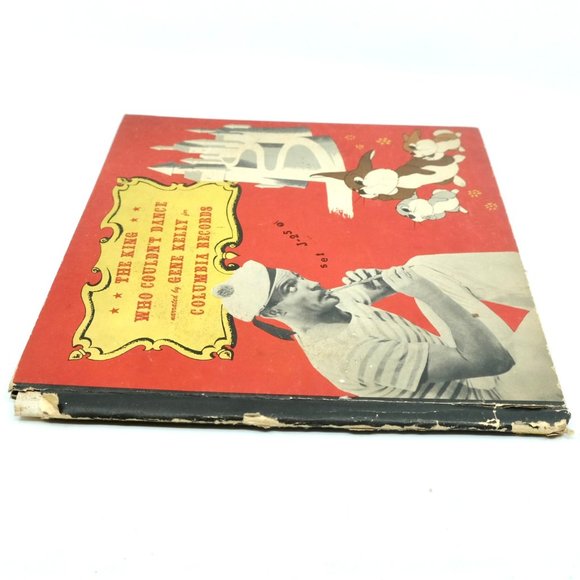 VINTAGE 1945~Columbia Records Gene Kelly THE KING WHO COULDNT DANCE 78rpm +Book - Picture 6 of 6
